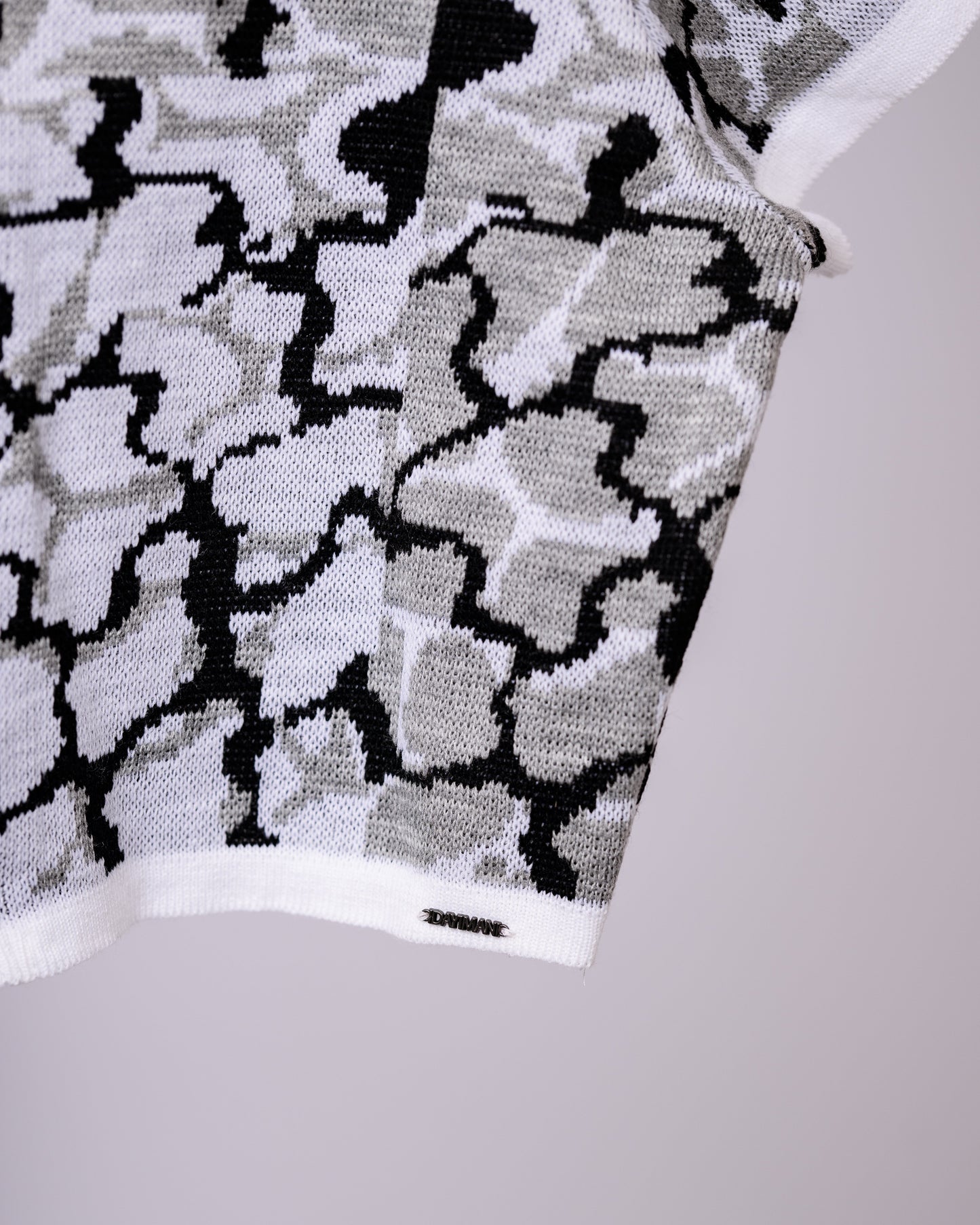 Black Front Zipper Top