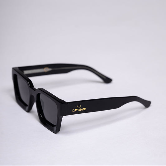 Black Millionaire Logo Sunglasses